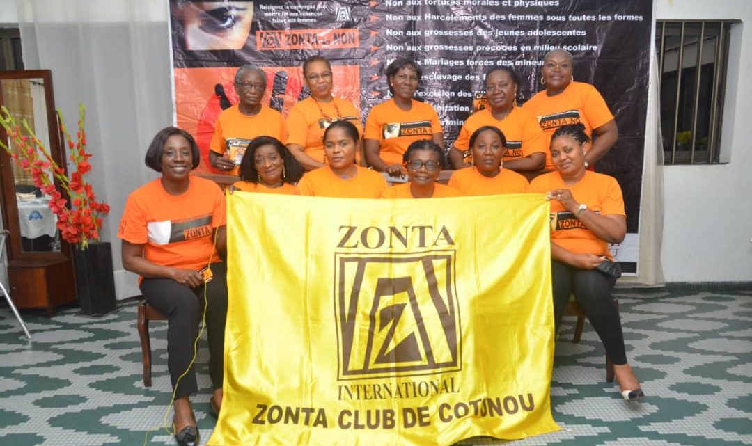 ZONTA CLUB COTONOU LAUNCH THE 2021 « ZONTA SAYS NO TO VIOLENCE AGAINST WOMEN » CAMPAIN