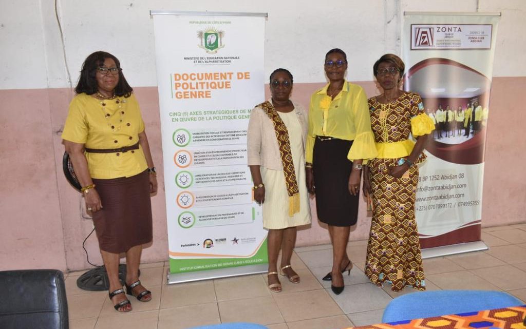 Zonta Club Abidjan – 08 Fevrier 2023 – Lancement du concours de bandes dessinées