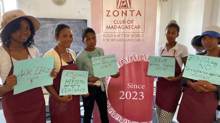 Zonta club of Madagascar : Training session