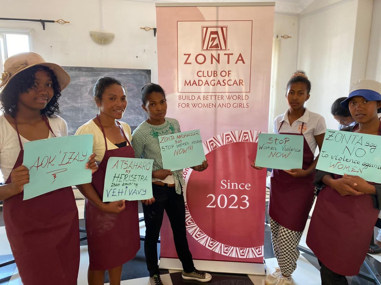 Zonta club of Madagascar : Training session