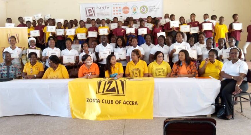 Zonta club of Accra 1 : Abokobi reproductive health training