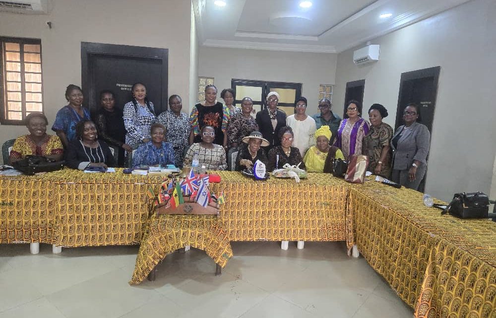Zonta Club of Ibadan 2 : The Nigerian Past International President was present at a meeting