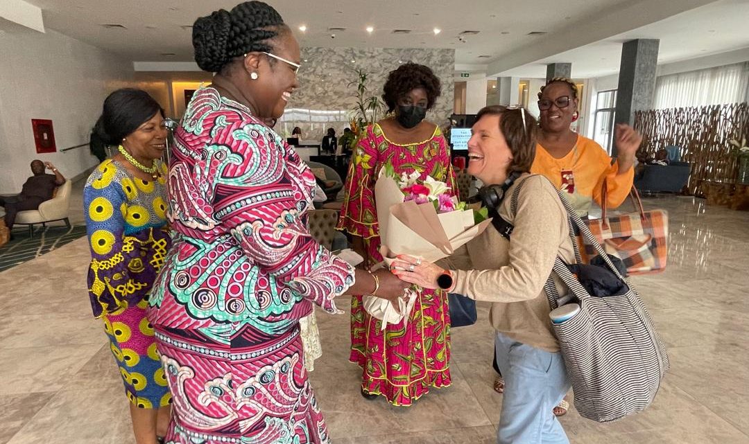 Zonta International President, Salla Tuominen, has arrived in Accra, Ghana for the 27th D18 Conference