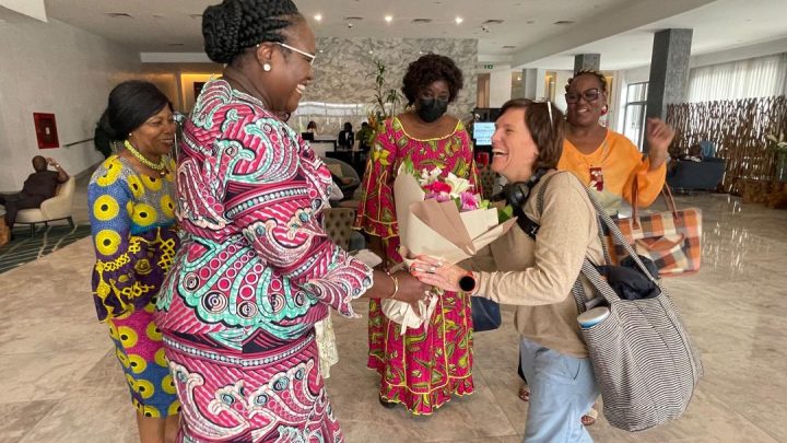 Zonta International President, Salla Tuominen, has arrived in Accra, Ghana for the 27th D18 Conference